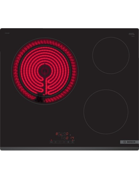 PLACA VITROCERAMICA NEGRO SIN PERFILES 60cm DE BOSCH