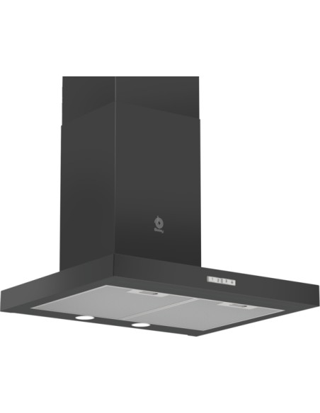 CAMPANA DECORATIVA BALAY DE PARED BOX 60 CM EN NEGRO