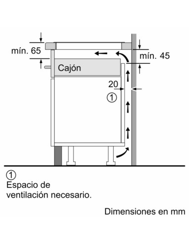 PLACA INDUCCION DE 60cm, NEGRO SIN... PLACA INDUCCION DE 60cm, NEGRO SIN...