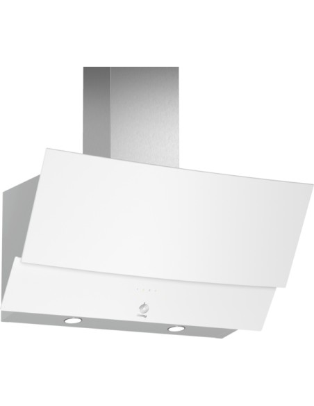 CAMPANADA DECORATIVA BALAY DE PARED DE 80 CM CRISTAL BLANCO