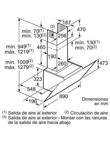 CAMPANA DECORATIVA BALAY DE PARED...