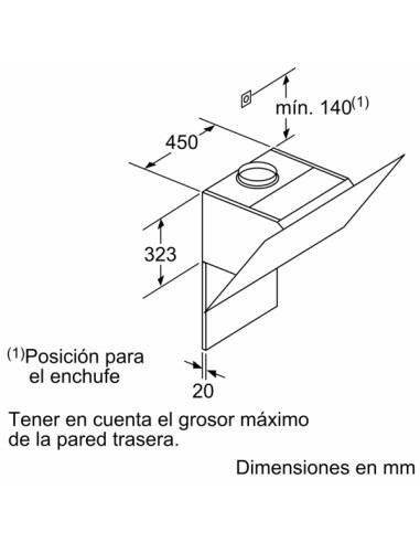 CAMPANA DECORATIVA BALAY DE PARED...