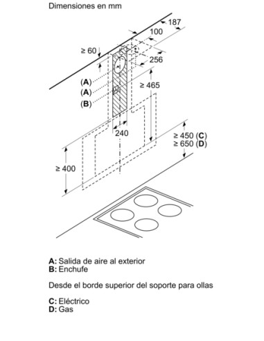CAMPANA DECORATIVA BALAY DE PARED...