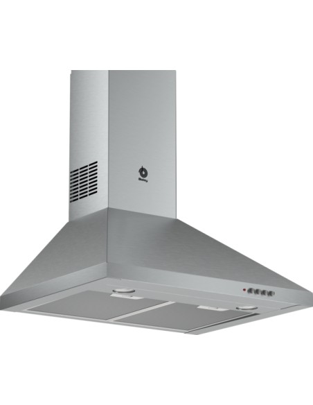 CAMAPANA DECORATIVA BALAY DE PARED PIRAMIDAL 60 CM ACERO INOXIDABLE