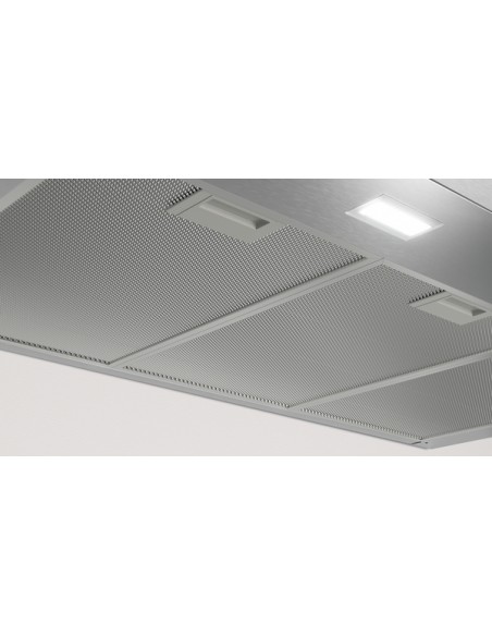 CAMPANA DECORATIVA BALAY DE PARED PIRAMIDAL DE 90 CM EN ACERO INOXIDABLE