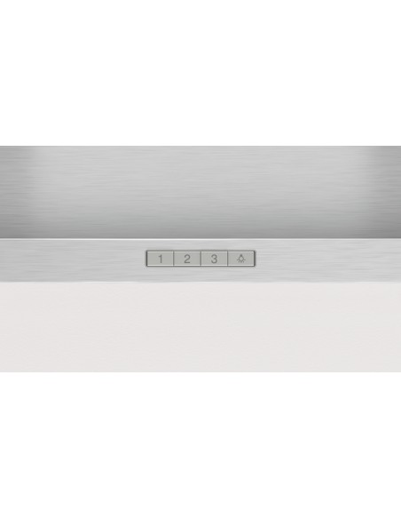 CAMPANA DECORATIVA BALAY DE PARED PIRAMIDAL DE 90 CM EN ACERO INOXIDABLE