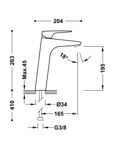 GRIFO MONOMANDO CANIGO-TRES... 2