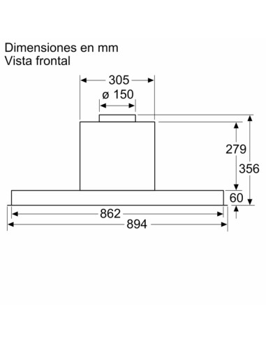 CAMPANA DECORATIVA BALAY INTEGRADA DE...