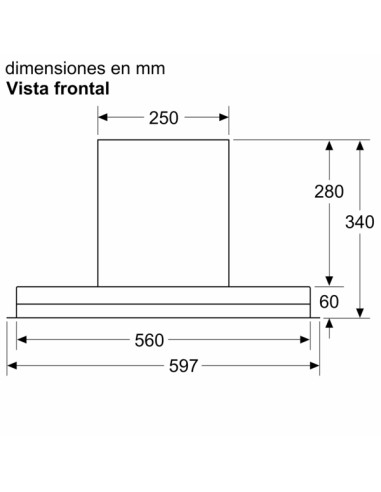 CAMPANA DECORATIVA BALAY INTEGRADA DE...