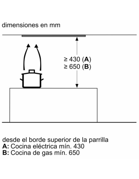 CAMPANA DECORATIVA BALAY INTEGRADA DE 60 CM CRISTAL