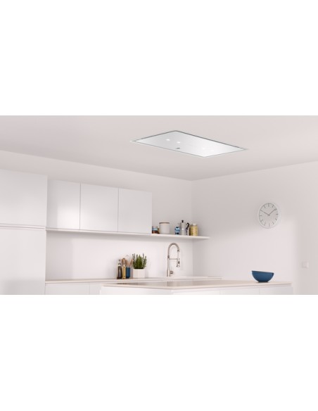 EXTRACTOR BALAY DE TECHO 90 CM CRISTAL BLANCO