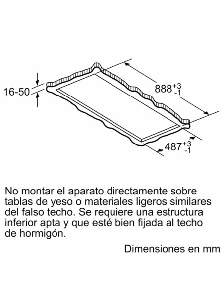 EXTRACTOR DE TECHO BALAY DE 90 CM BLANCO