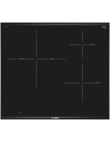 PLACA DE INDUCCION 60cm EN NEGRO CON...