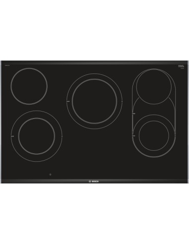 PLACA VITROCERAMICA NEGRO DE 80cm CON...