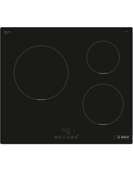 PLACA DE INDUCCION NEGRO DE 60cm SIN PERFILES