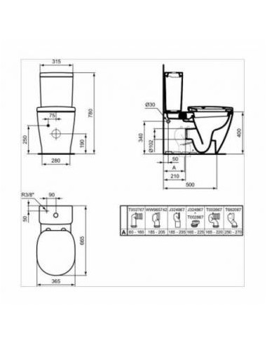 WC IDEAL STANDAR MODELO CONNECT... WC IDEAL STANDAR MODELO CONNECT...