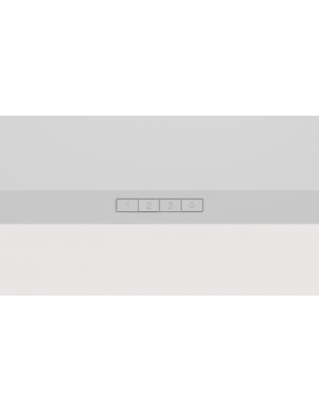 CAMPANA DECORATIVA BALAY DE PARED PIRAMIDAL 90 CM BLANCO