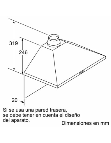 CAMPANA DECORATIVA BALAY DE PARED... CAMPANA DECORATIVA BALAY DE PARED...
