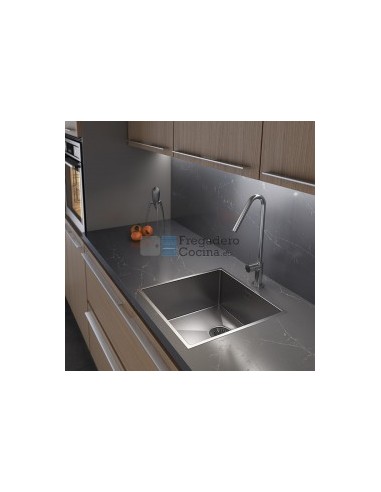 FREGADERO 440 X 440 ACERO CEPILLADA...