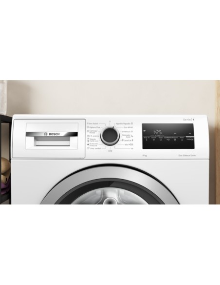 SERIE 4 LAVADORA BOSCH DE CARGA FRONTAL DE 9 KG A 1400 R.P.M