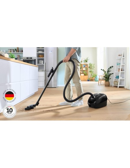 SERIE 4 ASPIRADOR BOSCH CON BOLSA EN NEGRO