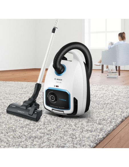 SERIE 6 ASPIRADOR BOSCH CON BOLSA PROSILENCE BLANCO