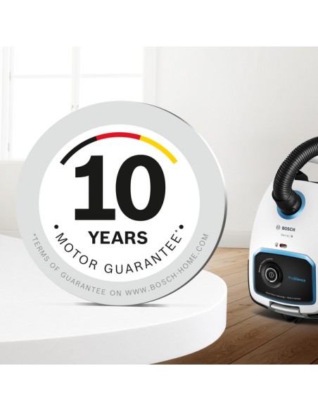 SERIE 6 ASPIRADOR BOSCH CON BOLSA PROSILENCE BLANCO