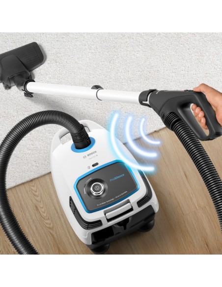 SERIE 6 ASPIRADOR BOSCH CON BOLSA PROSILENCE BLANCO