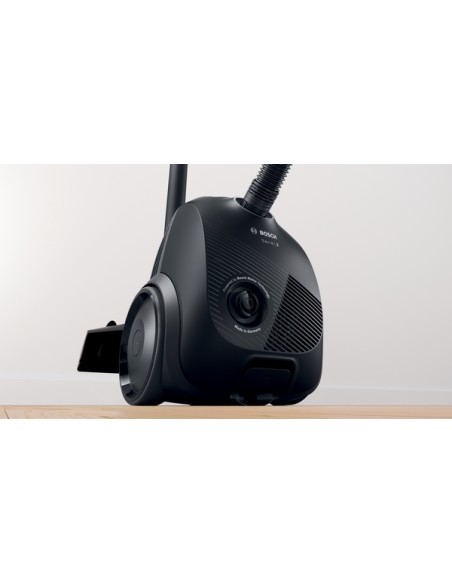 SERIE 2 ASPIRADOR BOSCH CON BOLSA EN NEGRO