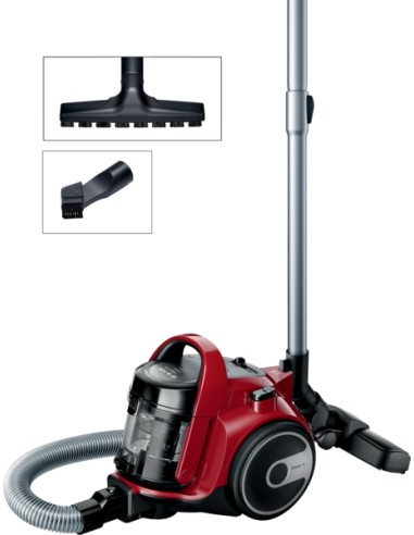 SERIE 2 ASPIRADOR BOSCH SIN BOLSA ROJO