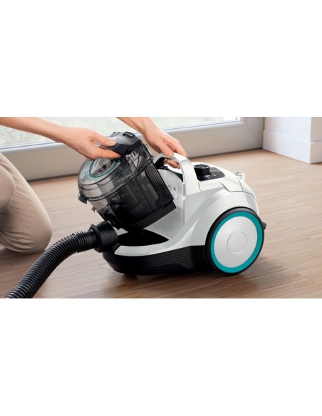 SERIE 4 ASPIRADOR BOSCH SIN BOLSA PROHYGIENIC BLANCO
