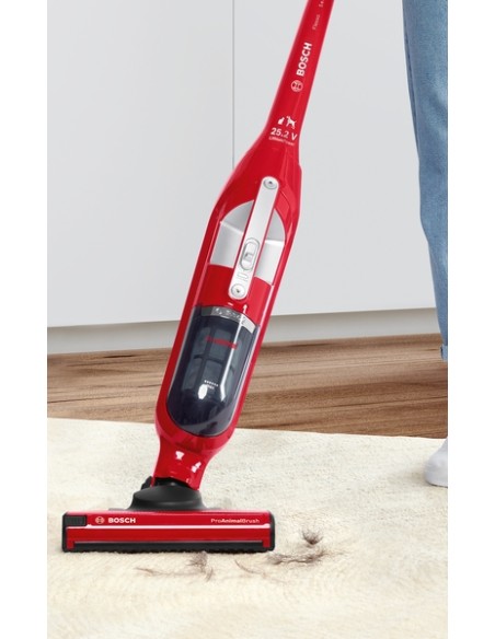 SERIE 4 ASPIRADORA BOSCH SIN CABLE FLEXXO 25.2V ROJO