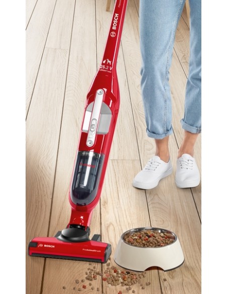 SERIE 4 ASPIRADORA BOSCH SIN CABLE FLEXXO 25.2V ROJO