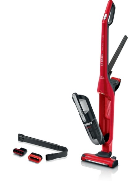 SERIE 4 ASPIRADOR BOSCH SIN CABLE FLEXXO GEN2 28VMAX PROANIMAL ROJO