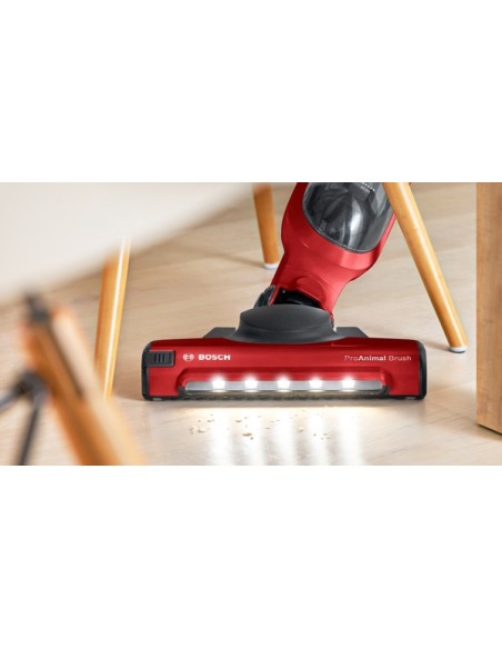 SERIE 4 ASPIRADOR BOSCH SIN CABLE FLEXXO GEN2 28VMAX PROANIMAL ROJO