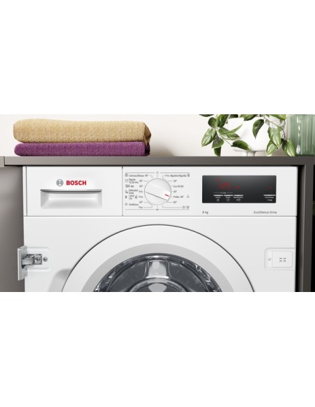 SERIE 6 LAVADORA BOSCH INTEGRABLE DE 8 KG DE 1200 R.P.M.