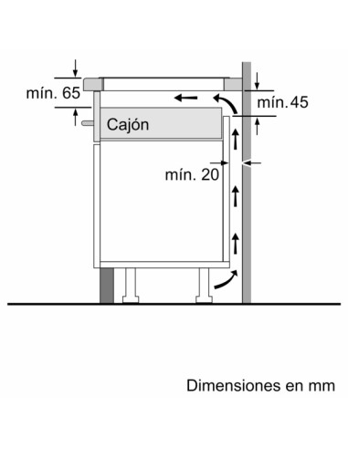 PLACA DE INDUCCION 60cm NEGRO SIN... PLACA DE INDUCCION 60cm NEGRO SIN...