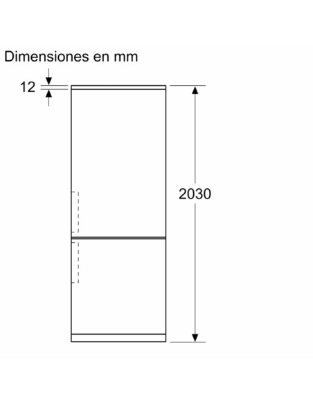 FRIFORIFICO CONBINADO BALAY 203 X 60 CM ACERO INOXIDABLE ANTIHUELLAS