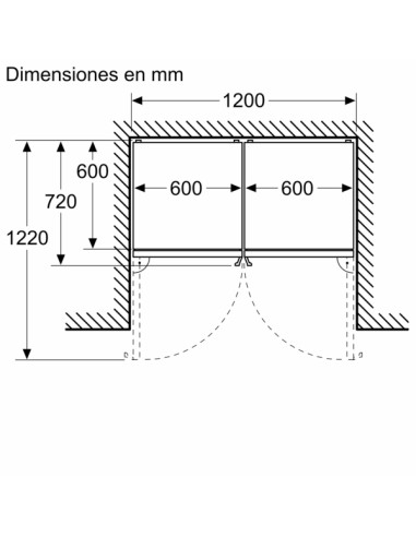 FRIFORIFICO CONBINADO BALAY 203 X 60...