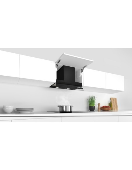 SERIE 6 CAMPANA DECORATIVA BOSCH INTEGRADA 60 CM CRISTAL NEGRO