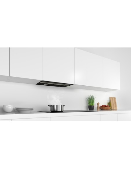 SERIE 6 CAMPANA DECORATIVA BOSCH INTEGRADA 60 CM CRISTAL NEGRO