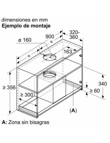 SERIE 6, CAMPANA DECORATIVA BOSCH...