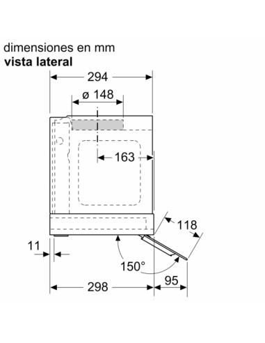 SERIE 6, CAMPANA DECORATIVA BOSCH...