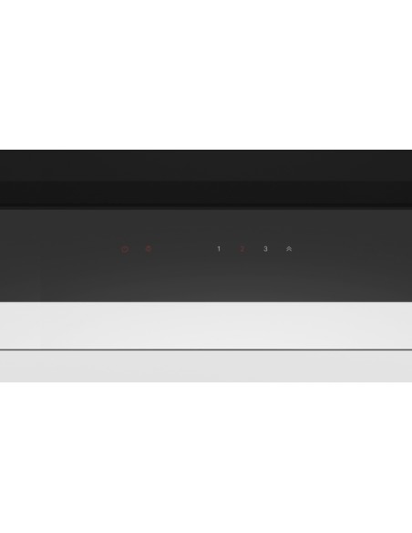 SERIE 6, CAMPANA DECORATIVA BOSCH INTEGRADA  DE 90 CM CRISTAL NEGRO