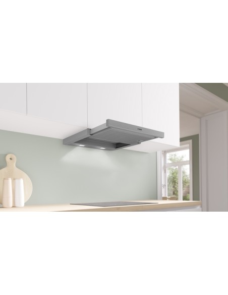 SERIE 4, CAMPANA BOSCH TELESCOPICA DE 60 CM PLATEADO