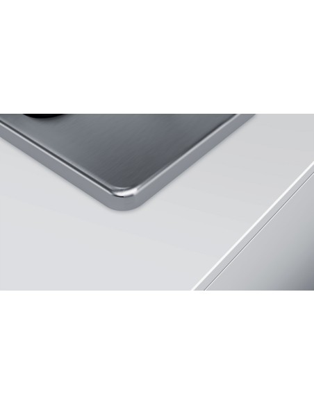 PLACA 3 FGOS. A GAS 60cm EN ACERO DE BALAY