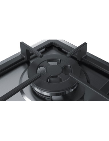 PLACA DE GAS EN ACERO CON 4 FGOS. DE...