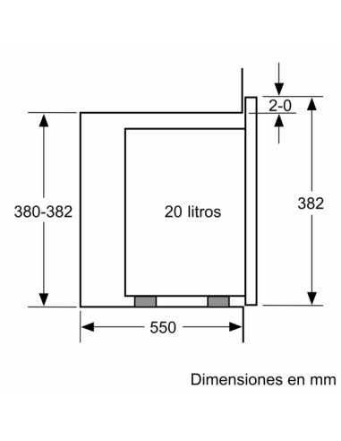MICROONDAS BALAY INTEGRABLE CRISTAL... MICROONDAS BALAY INTEGRABLE CRISTAL...