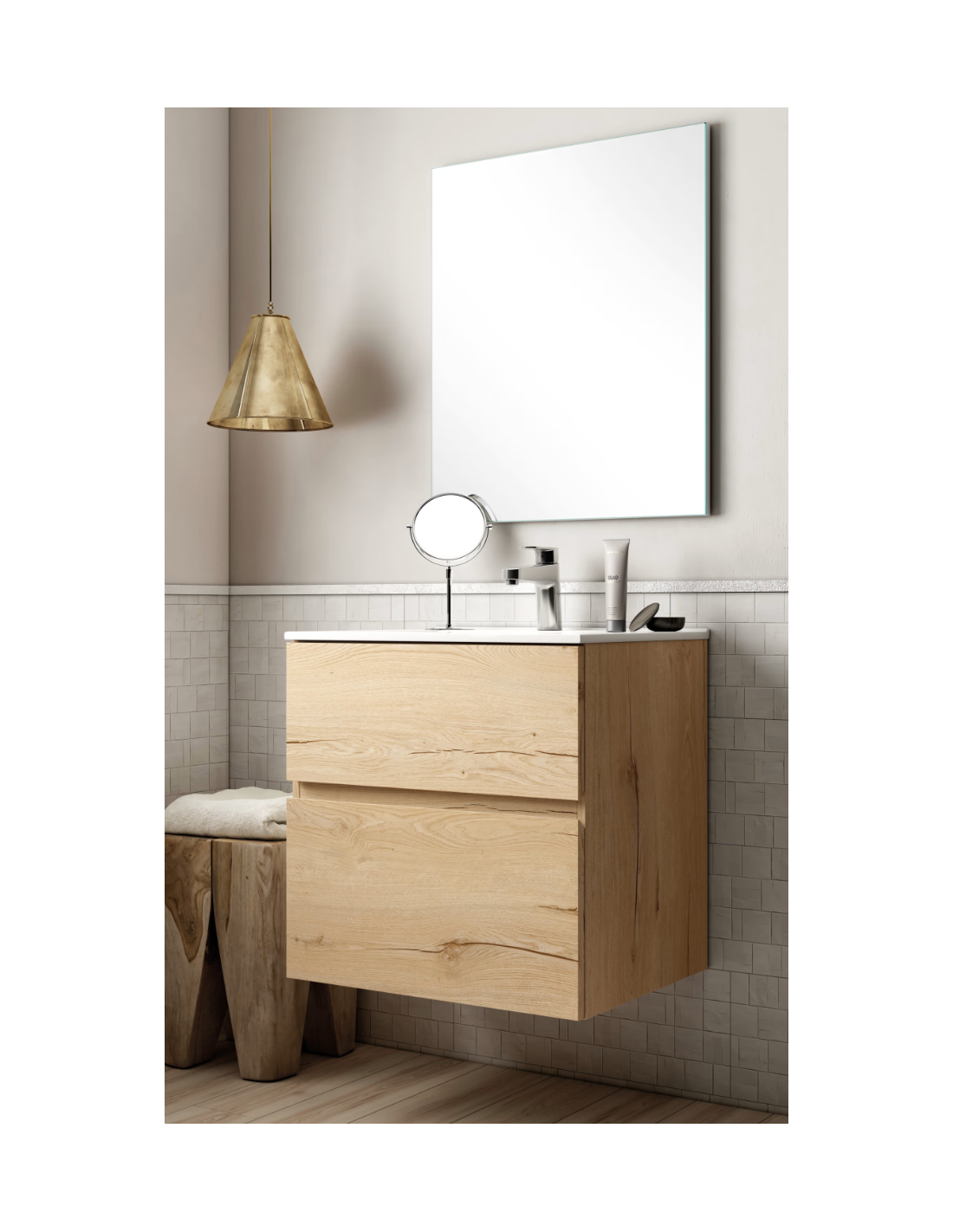 Conjunto Mueble De Ba O Con Lavabo De Un Seno Modelo Zeus Productos Fontacor