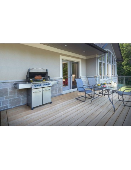 BARBACOA NAPOLEON PRESTIGE 500 ACERO INOXIDABLE